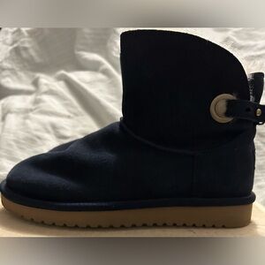Koolaburra By Ugg Remley Mini Booties Navy Size 7 VGUC